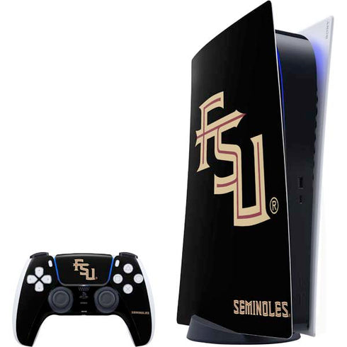Florida State FSU Seminoles Black PlayStation PS5 Skins